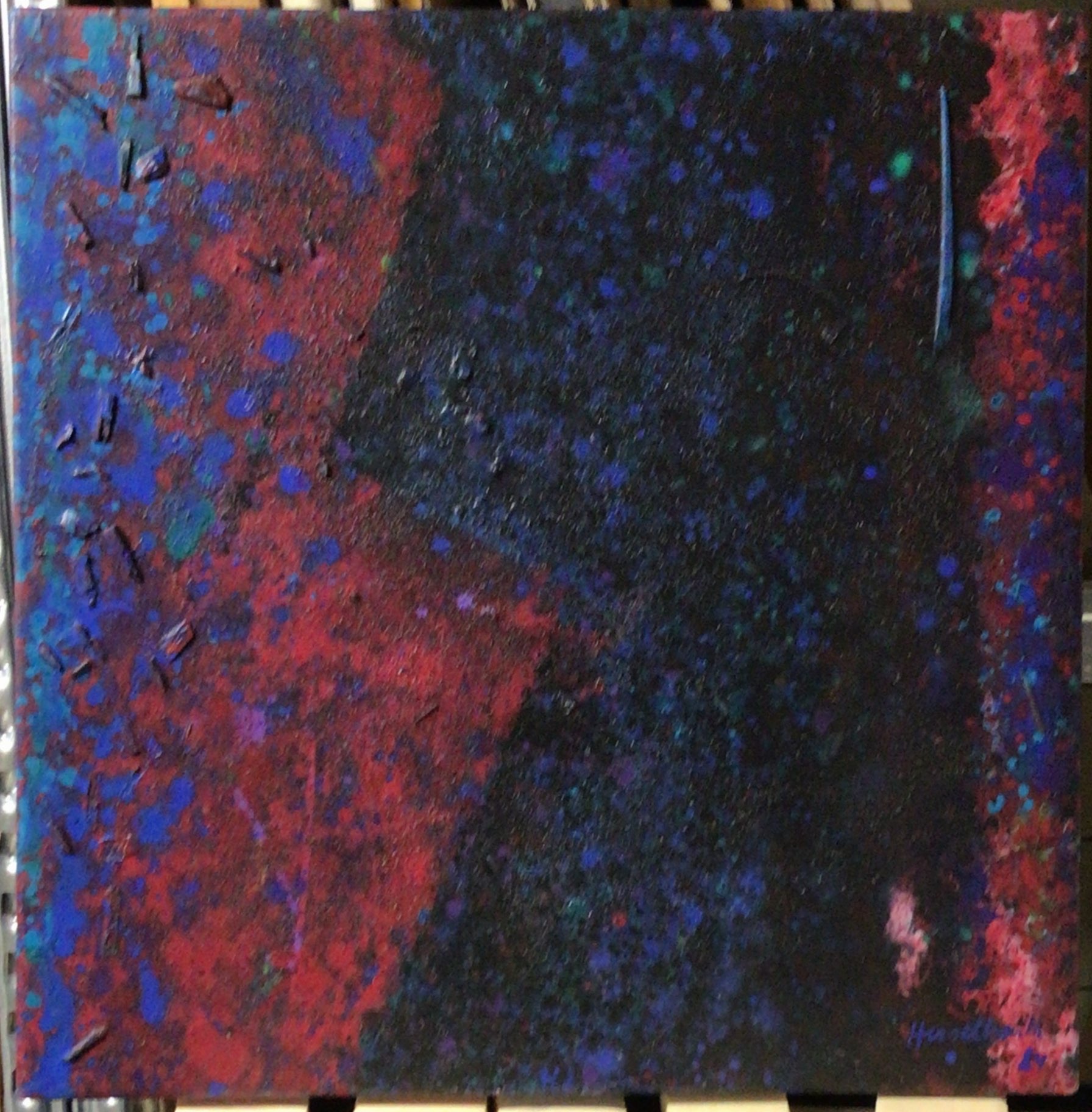 La coupure 1984 – Bois, 50x50 cm