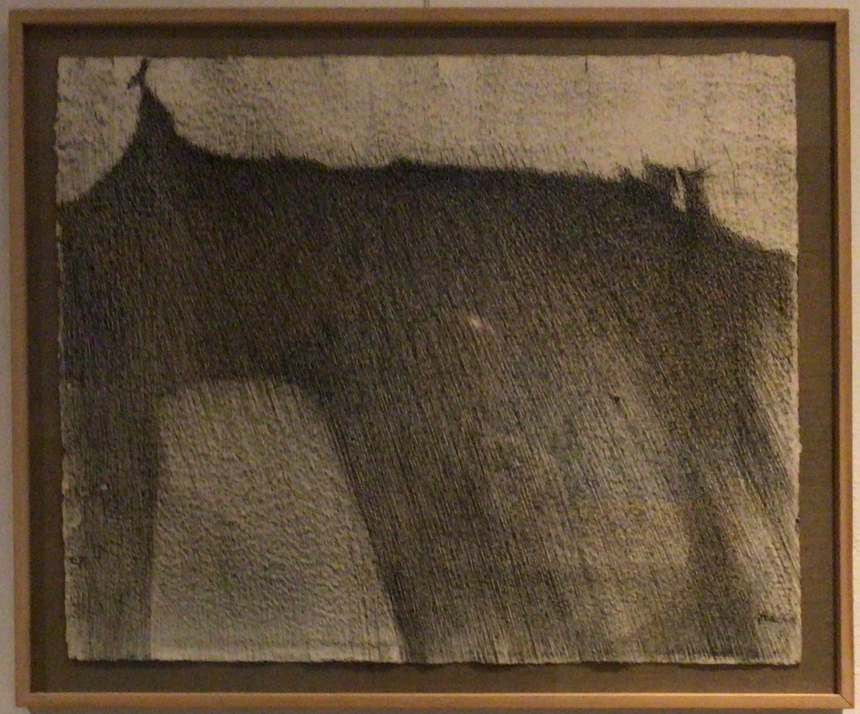 L’autre versant 1984 – Encre, Papier, 54x68 cm