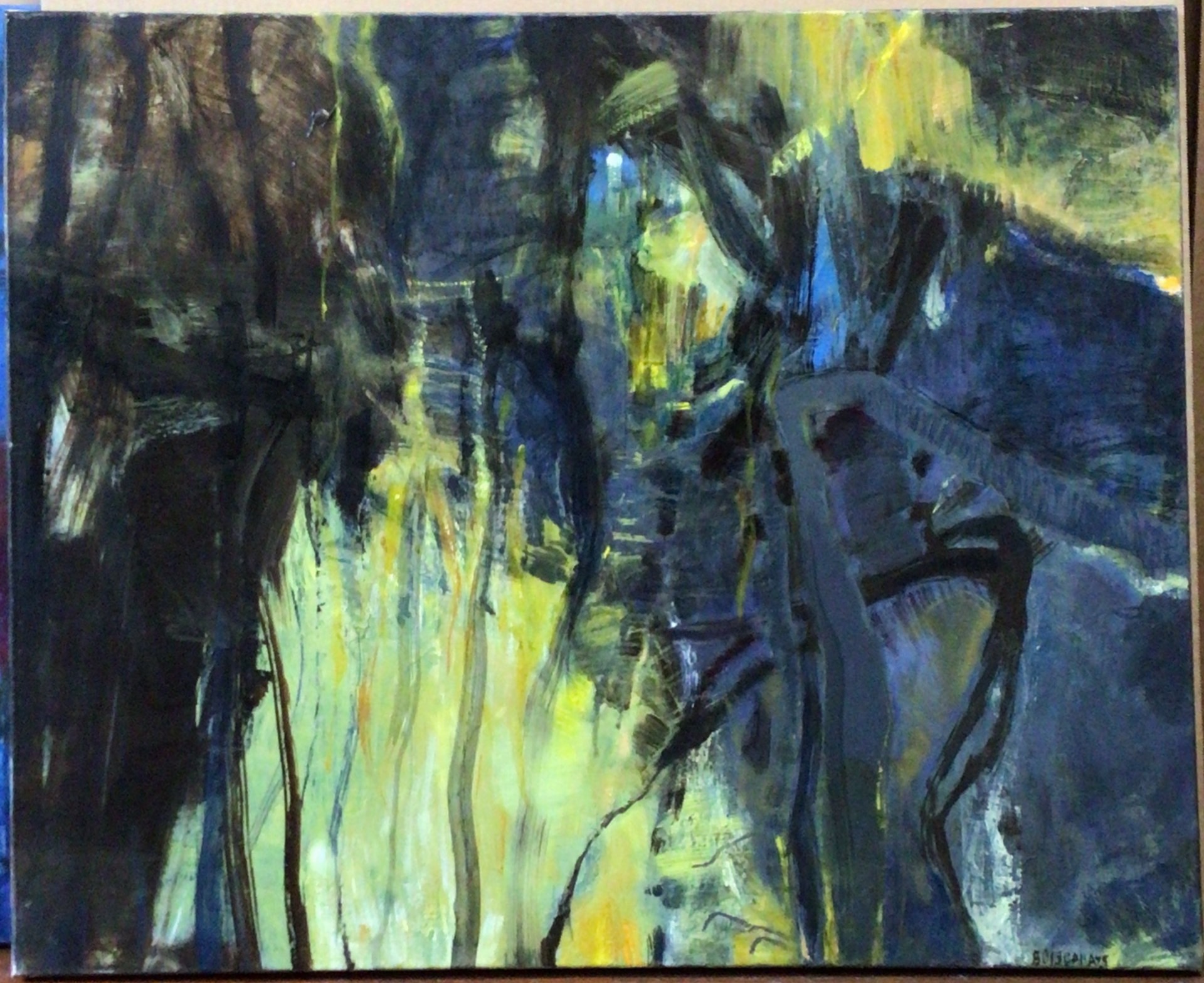 Sans titre 2004 – Huile, Toile, 81x65 cm