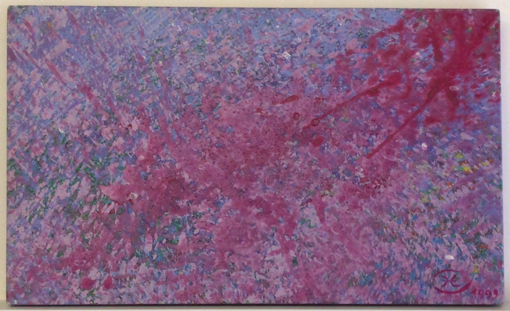 La vie en rose 1999 – Acrylique, Bois, 30x50 cm