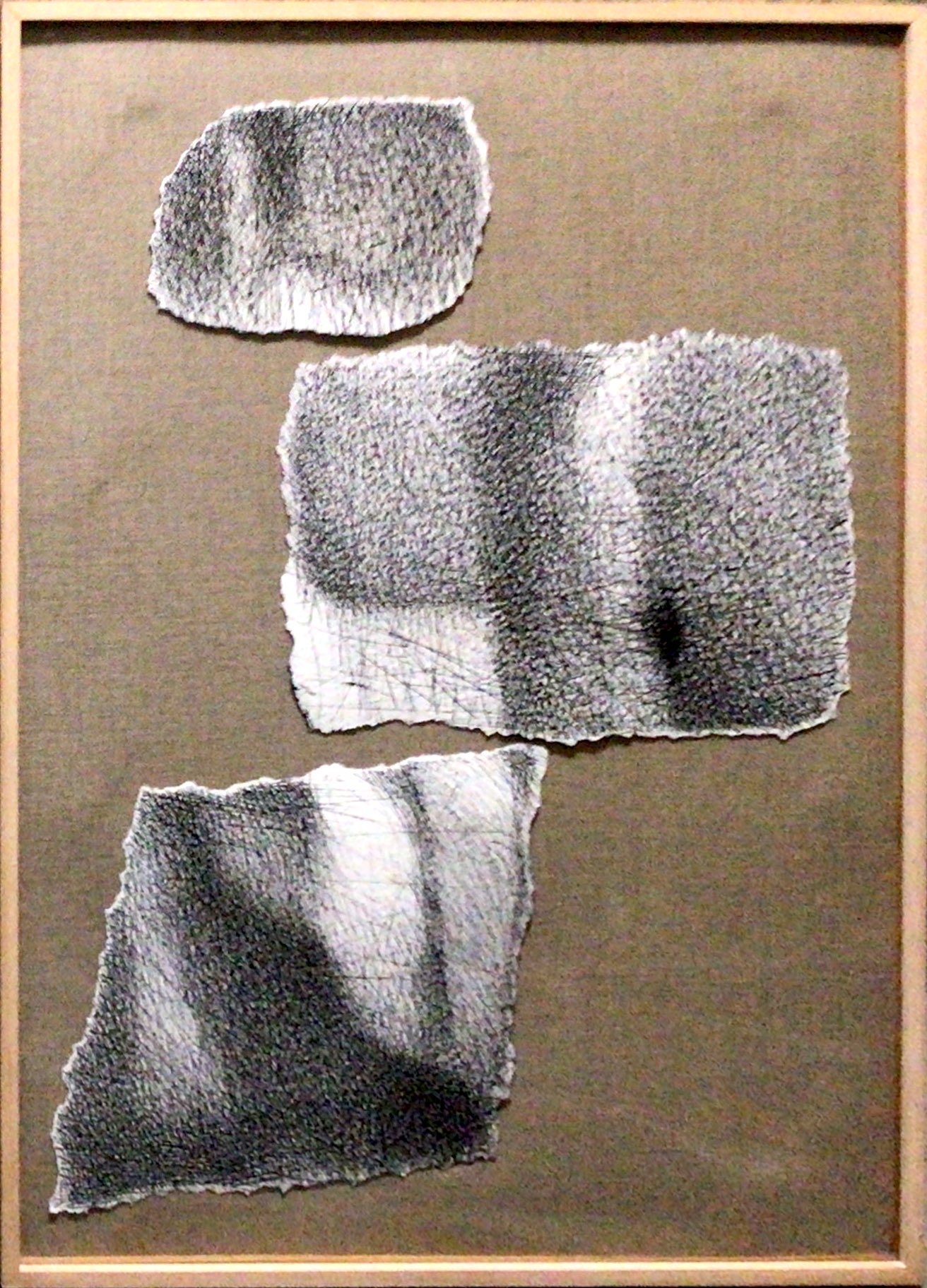 Polyptique sauvage 1987 – Encre de chine, Papier