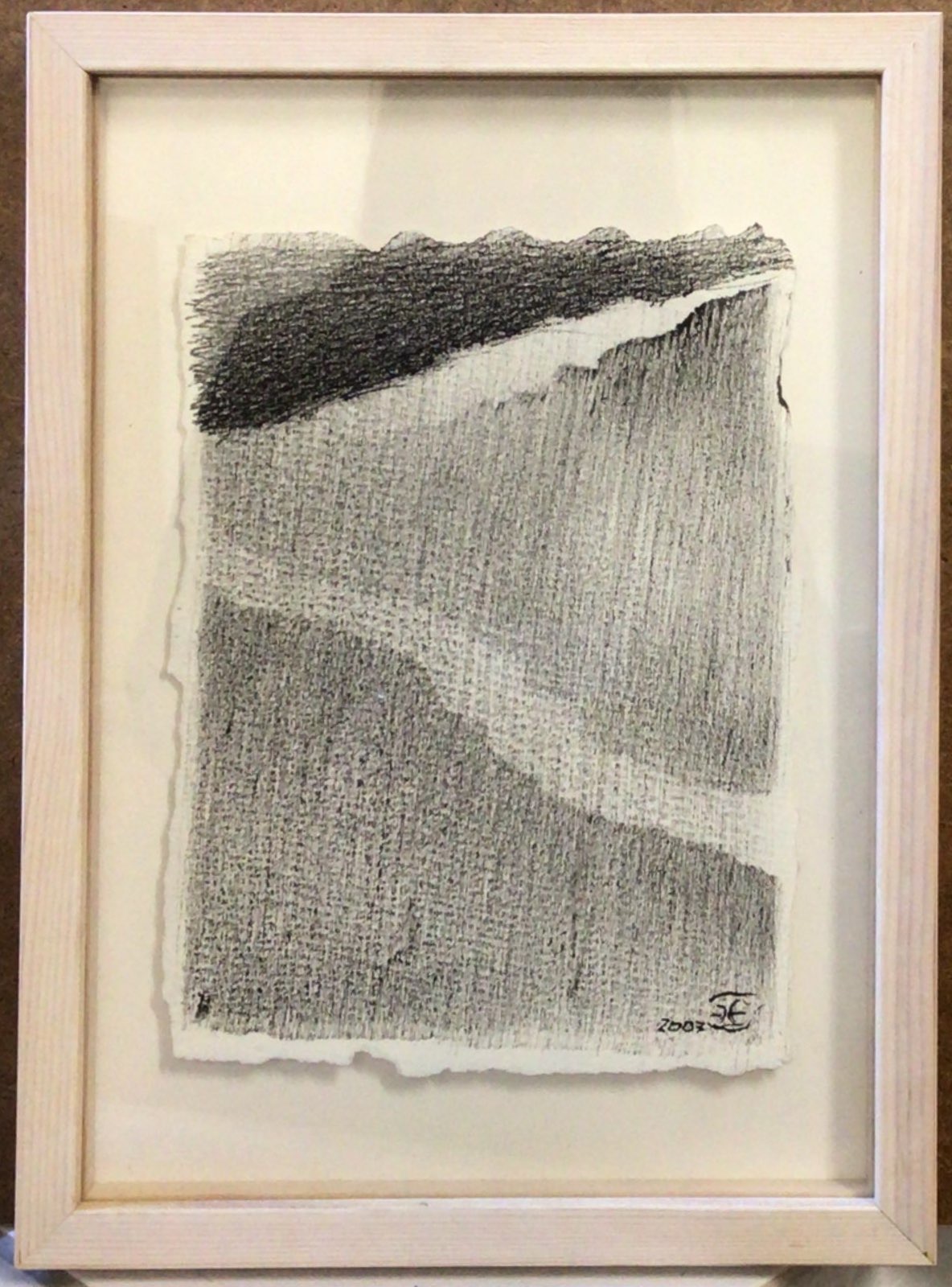 Chemin perdu 2007 – Encre, Papier, 21.5x17 cm