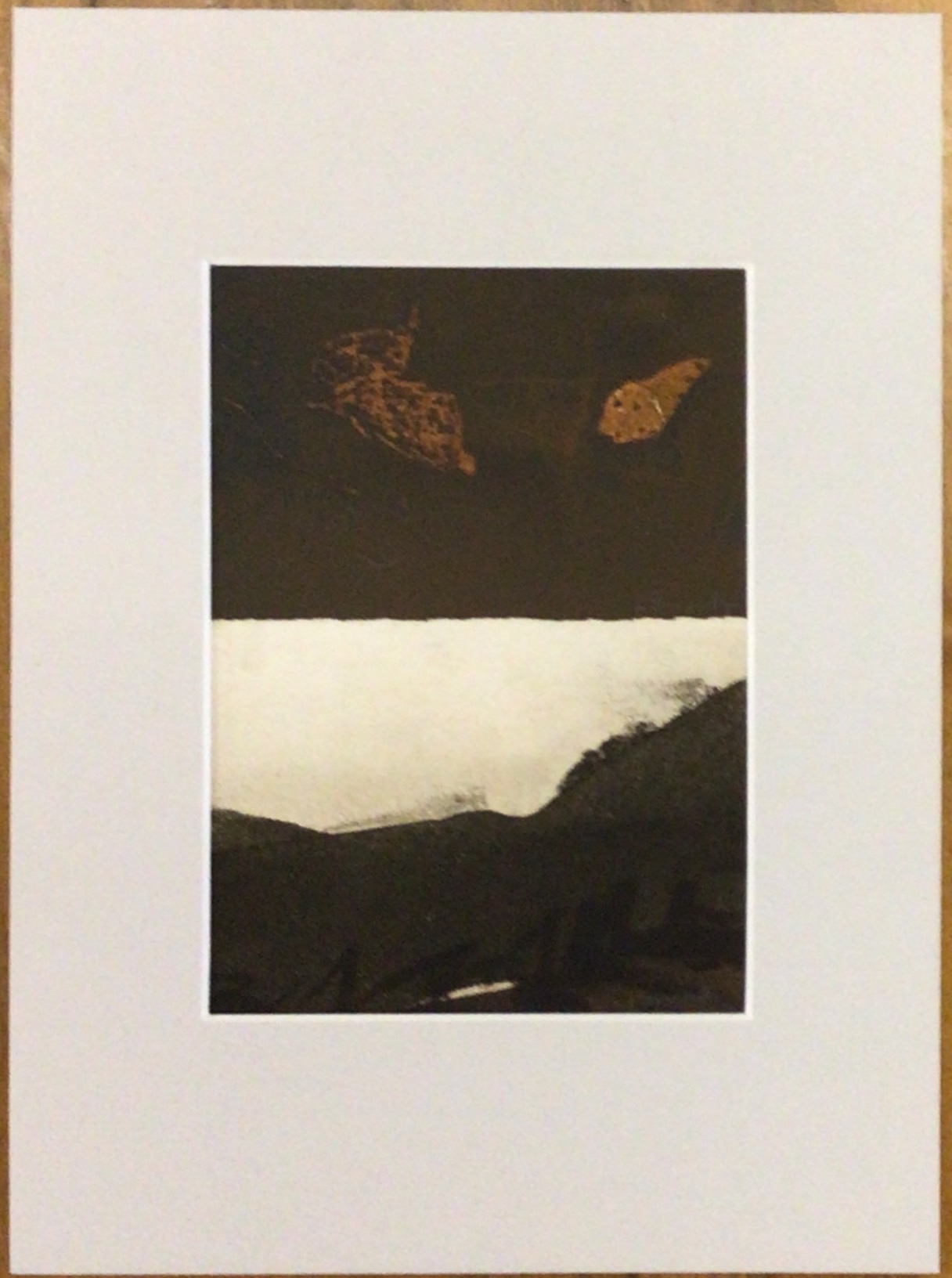 <i>Double composition</i>  – Aquatinte, Collage, Papier