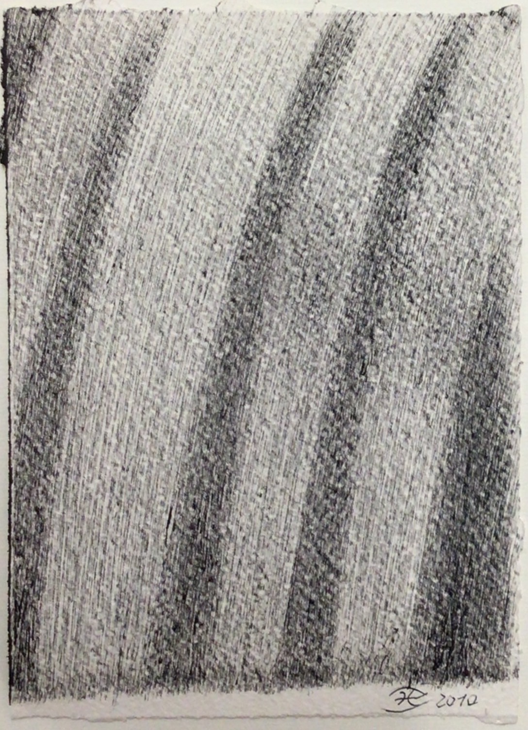 Coup de vent 2010 – Encre, Papier, 21x15 cm