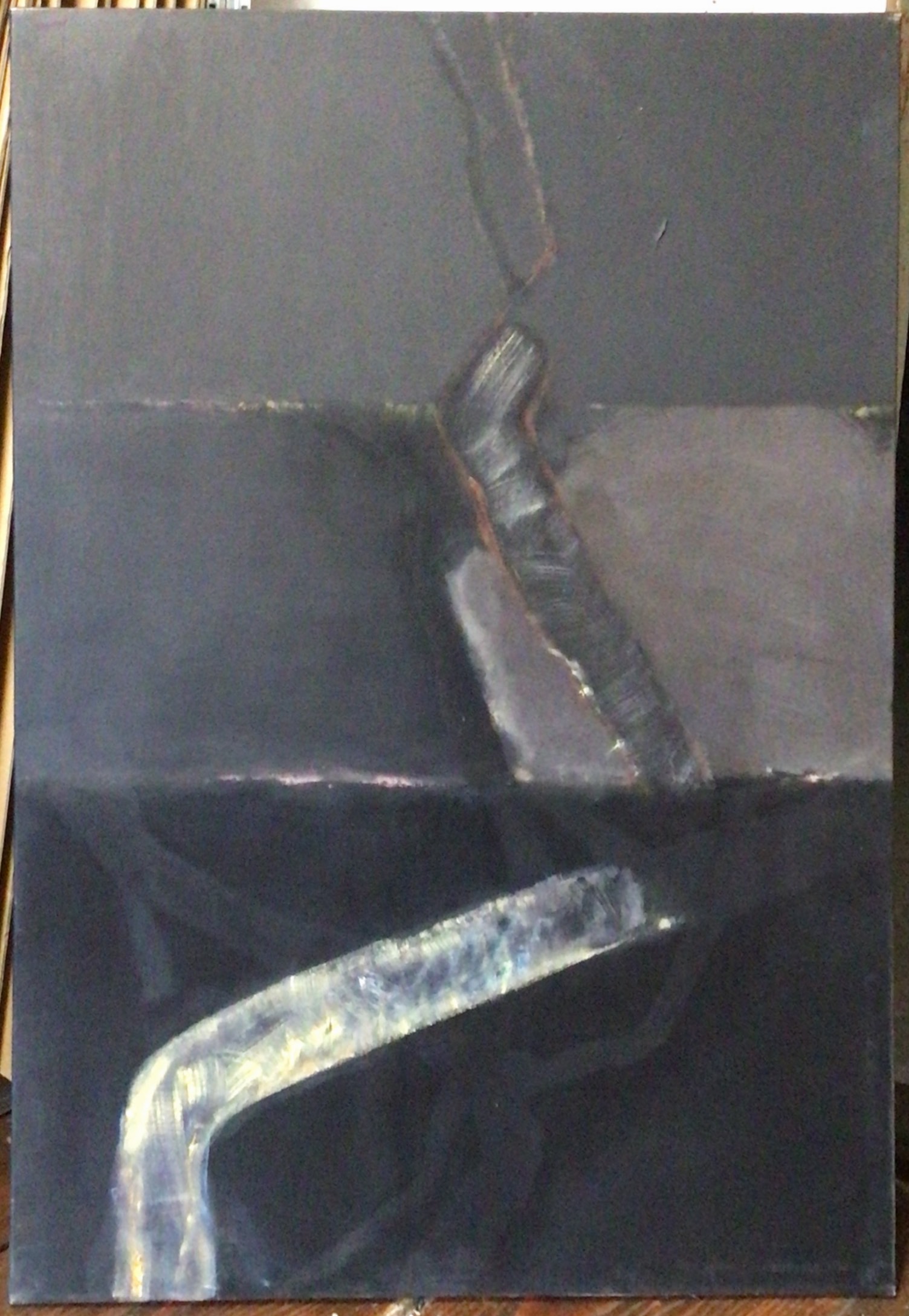 Pressentiment IV 2006 – Huile, Toile, 116x81 cm