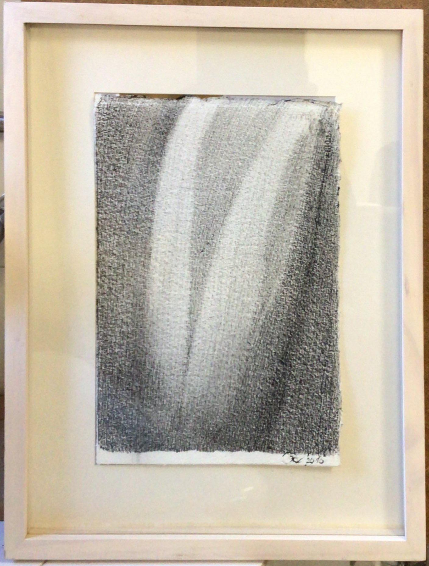 Coulée 2010 – Encre, Papier, 29x19 cm