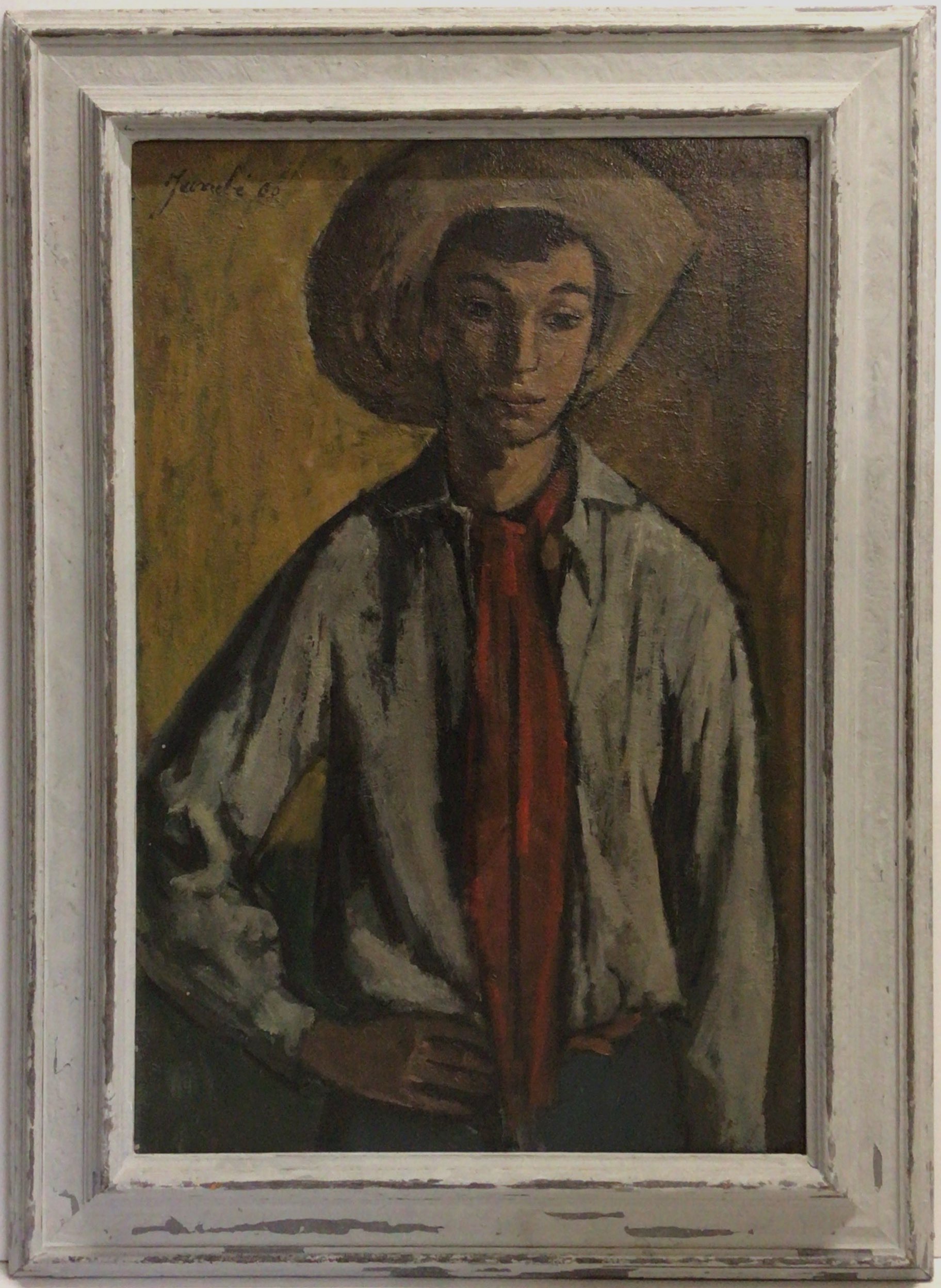 Le gitan 1960 – Huile, Panneau, 74x51 cm
